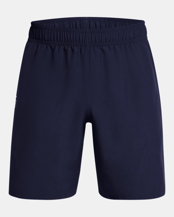 Men's UA Tech™ Woven Wordmark Shorts, Blue, pdpMainDesktop image number 4